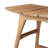 Edmond Backless Teak Outdoor Counter Stool