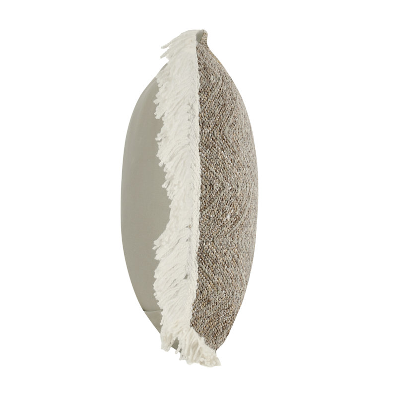 Agusta Herringbone Performance Indoor/Outdoor Throw Pillow