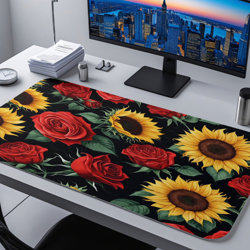 Polyester Desk Pad, 23.6x13.8
