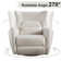 Gilden 35.8'' Wide Modern and Breathable Fabric Power Swivel and Rocker Recliner (Set of 2)