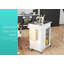 Chariot de cuisine en acier inoxydable Beaverville