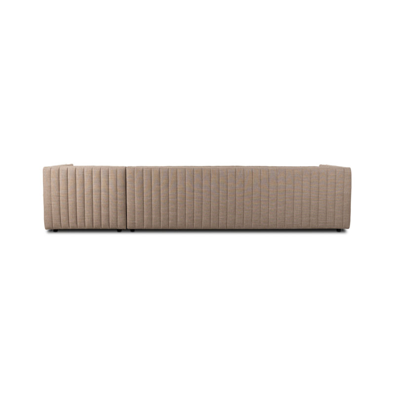 Augustine Chaise Sectional, Right Hand Facing, 26.5" H x 126" W x 64" D
