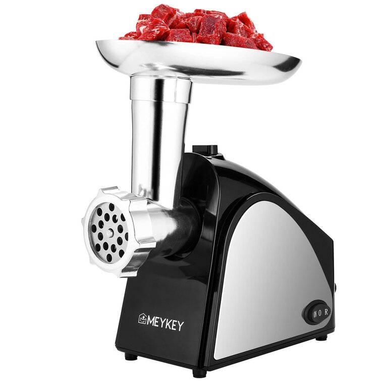 Electric Meat Grinder,Stainless Steel Meat Mincer Sausage Stuffer, Meat  Grinder Machine with 3 Grinding Plates