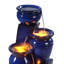 Weather Resistant Floor Fountain with Light-419052326
