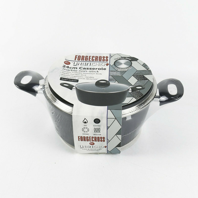Urbn-Chef Non-Stick Aluminum Soup Pot, 38cm