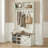 Wigston 42" W Hall Tree with Bench and Shoe Storage-759447828