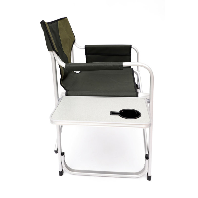 Chaise d'extérieur avec table d'appoint et rangement