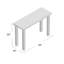 Lamartine 112cm Solid Wood Console Table-1871854182