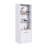 Hertford Coimbra Multipurpose  54" Shelving Unit 3 Shelf 1 Door With Hidden Security Compartment-124794235