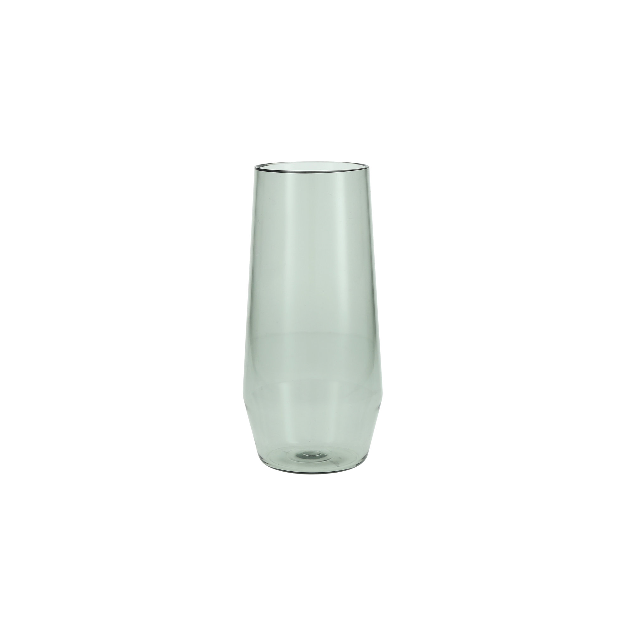 Fortessa Sole Outdoor Shatter Resistant BPA Free Premium Copolyester Plastic Drinkware 6 Pack, Terra Cotta Orange, Stemless Wine Glass