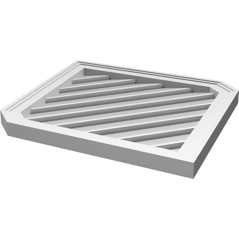 Pente verticale verticale en uréthane Signature 14 pi, H 1,5 po x l 26 po x L 34 po