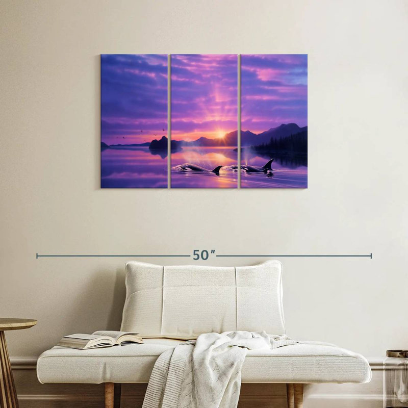 Brampt Tranquility Bay, 24" H x 38" W