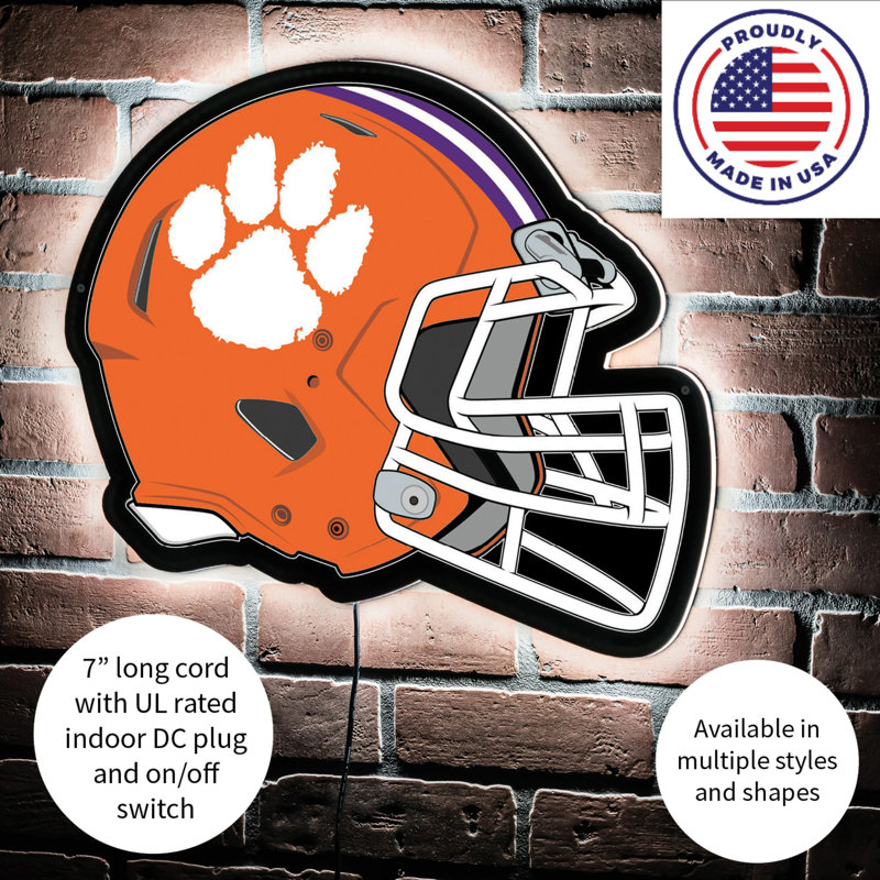 Enseigne murale NCAA Team, Université Clemson