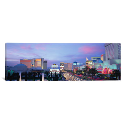 «The Strip, Las Vegas, Nevada», reproduction de photo panoramique sur toile
