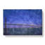 San Francisco Oakland Bay Bridge Painting - Wrapped Canvas Print-56654412