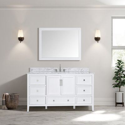 Ensemble de meuble-lavabo simple 61 po Murrieta