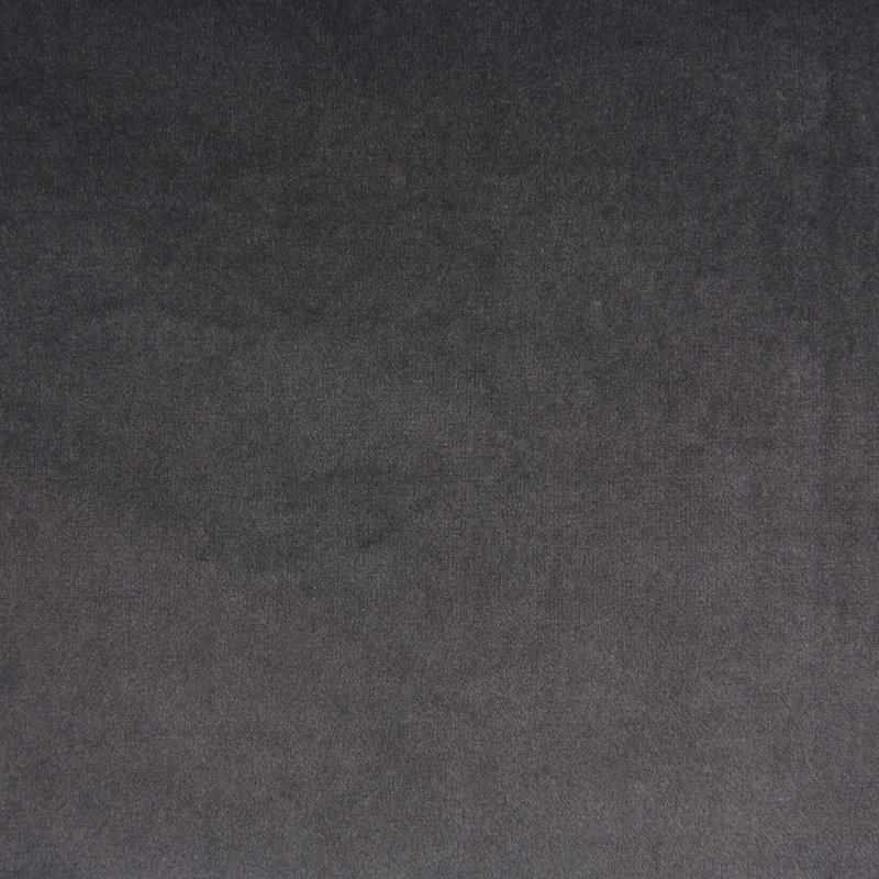Blackout Velvet Thermal Rod Pocket/Back Tab Single Curtain Panel, Pewter, 52" W x 95" L