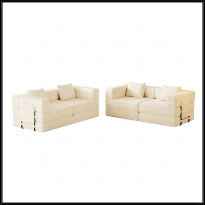 4 Seater Folding Sofa Bed