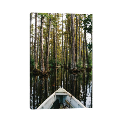 Charleston Cypress Gardens Boat IV by Bethany Young - Print on Canvas