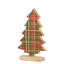 Plaid Pattern Tabletop Tree