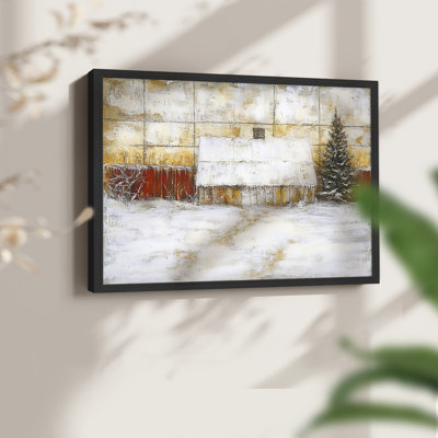 Chirstmas Art-CLXIII -Framed Print - Restickable