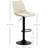 Styner Swivel Upholstered Adjustable Height Counter Stool with Metal Frame-694646132