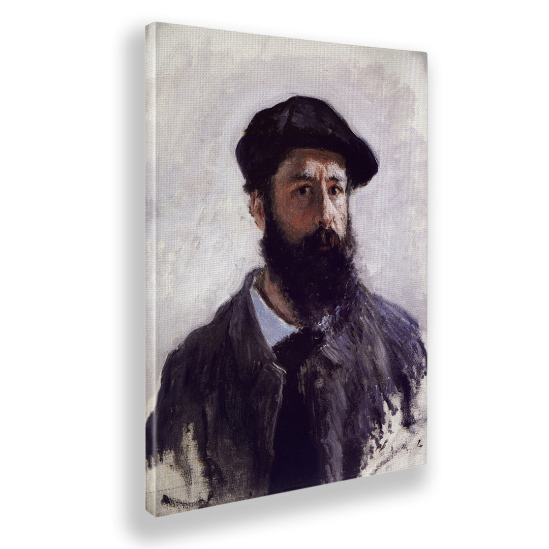 Wandbild Self-portrait von Claude Monet