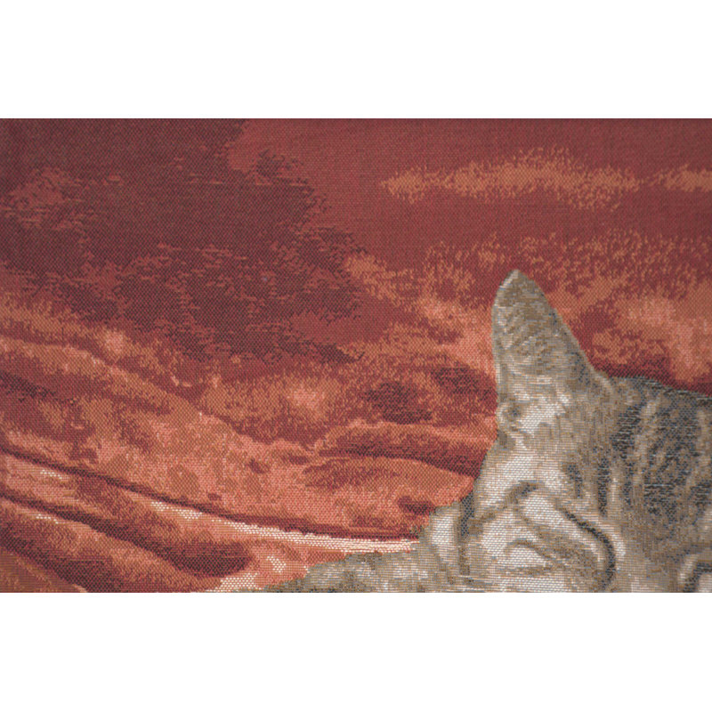 Cotton Blend Pillow Cover, Red