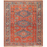 One-of-a-Kind Rectangle 8'3" X 9'7" Flatweave Area Rug