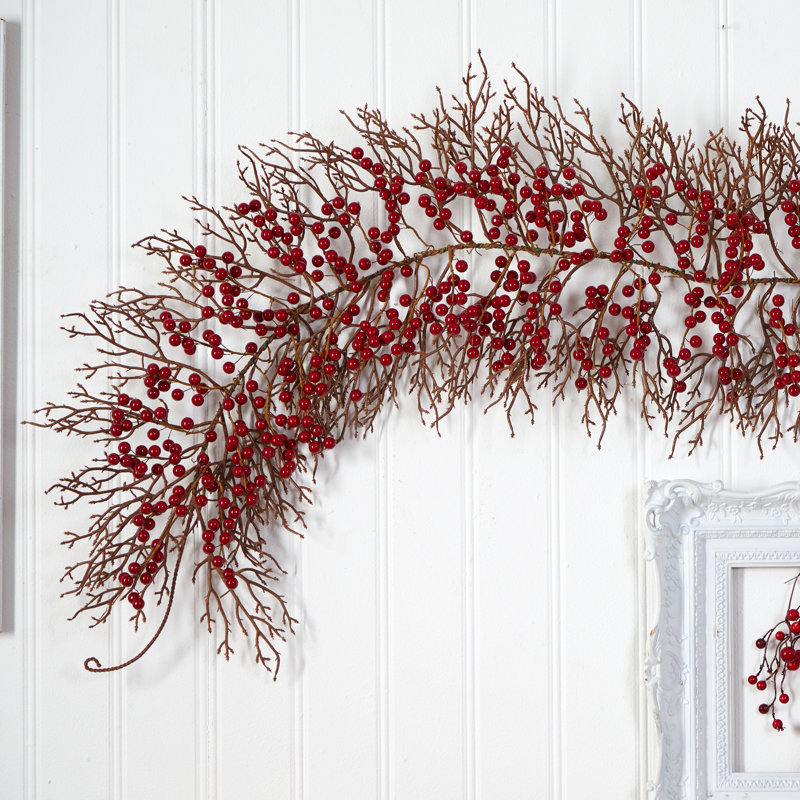 72'' in. Faux Berry Garland
