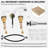 Widespread 2-handle Bathroom Faucet with Drain Assembly-101285581