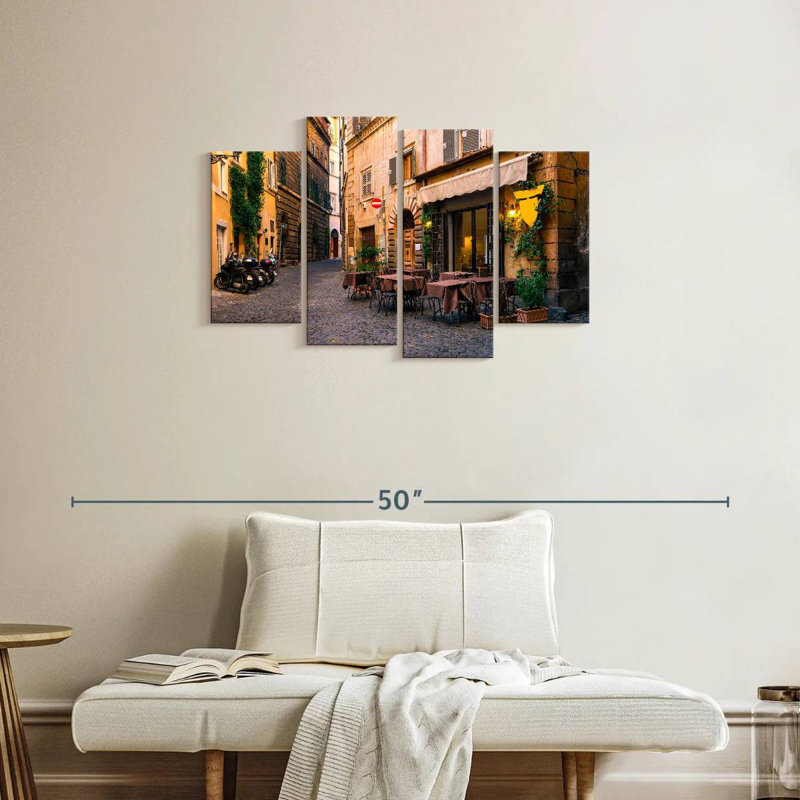 Sirci, rue italienne, restaurant, H 22 po x l 36 po