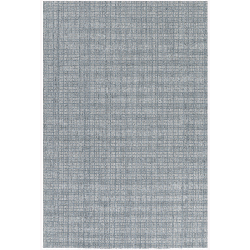 Hand Loomed Plaid Area Rug
