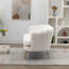Petit canapé-causeuse moderne en chenille avec petit canapé deux places et pieds en métal doré pour les petits espaces-1606333839