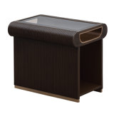 West Kensington End Table - Medium Espresso