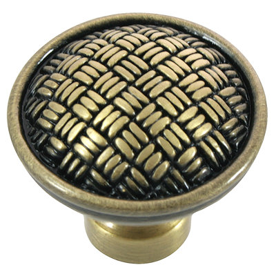 Rattan Mushroom Knob