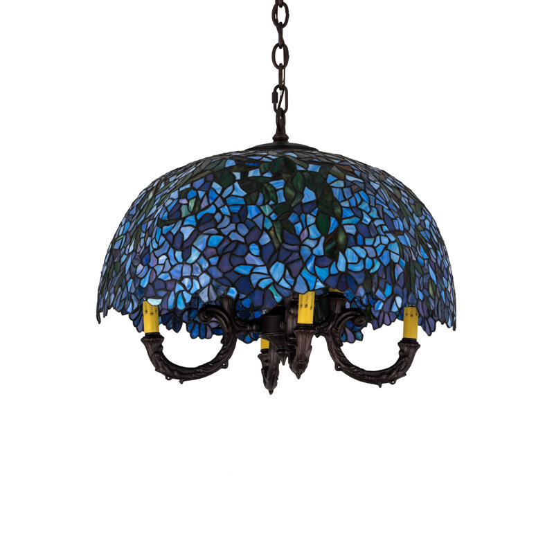 23" Wide Tiffany Laburnum Pendant