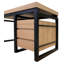 Adeley Steel Writing Desk-378501959