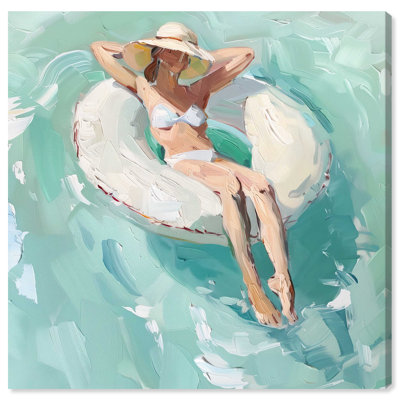 «Relaxation in the Sea», toile classique par Art Remedy