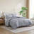 Nautica Nautical Stitch Solid Grey Comforter Set-110428685