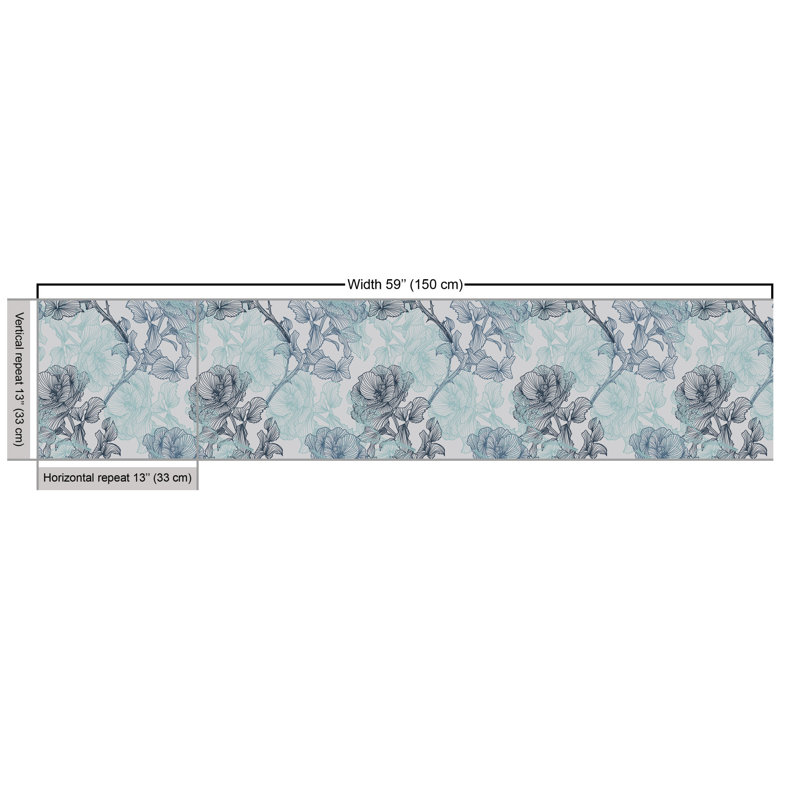 Chaslynn Roses Leaves Multi-purpose Fabric