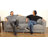 Palmeri 88'' Upholstered Tight Back Convertible Sofa-672609351