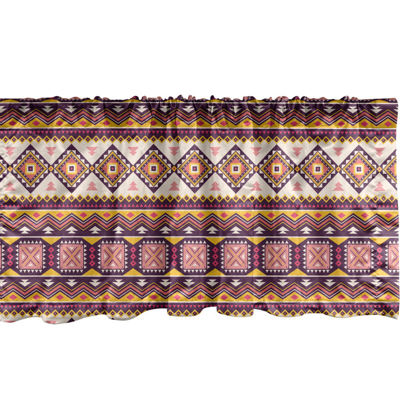 Cantonnière Ambesonne Aztec, L 42 po x L 18 po