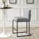 Indulge Channel Tufted Fabric Counter-Height Bar Stool by Modway