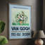 Van Gogh, exposition d'affiches IV, reproduction encadrée - bois massif-729367333