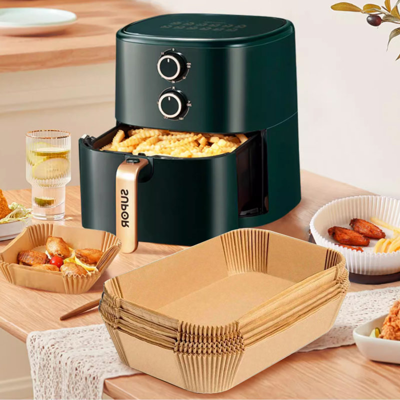 Friteuse à air carrée 8,7 po x 5,5 po 50 pièces