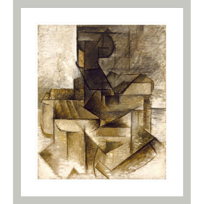 Le rameur par Pablo Picasso - Estampe numérique encadrée, H 26,96 po x l 23,5 po
