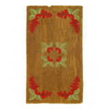 Randeen Hand Woven Cotton and Wool Oriental Area Rug