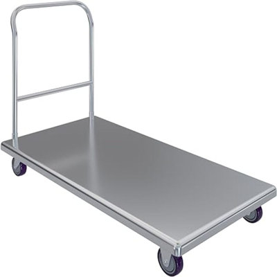 24 in. x 48 in. x 32 in. Stainless Steel Platform Cart  
