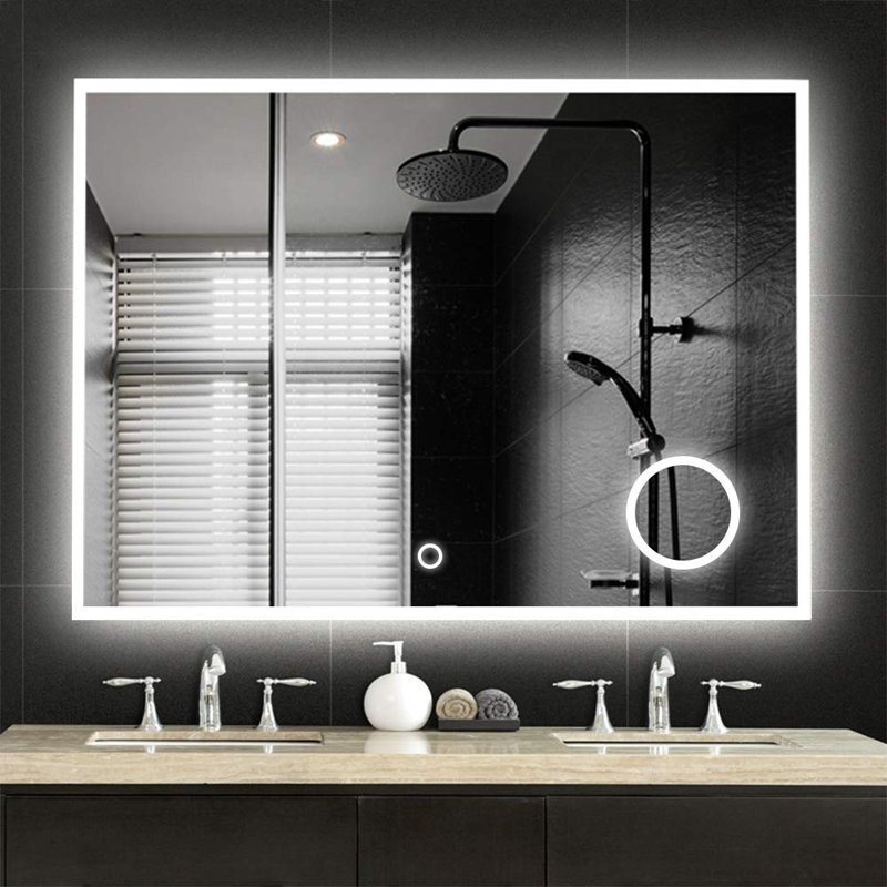 Venuti Metal Flat Wall Mirror